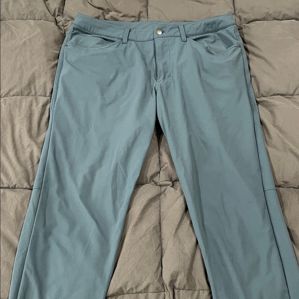 ABC Classic-Fit 5 pocket pants 34/34 (iron blue)